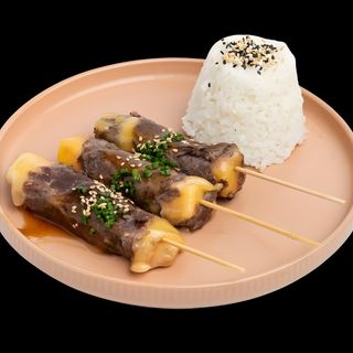 Brochettes Yaki Guy Cheese