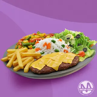 Plat Cheesy-Kefta 
