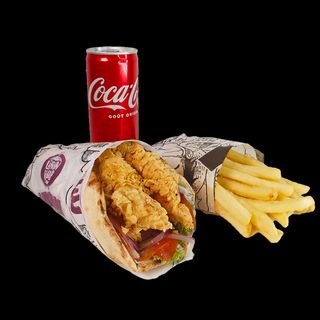 Nan Fromage Chicken Crispy & Frite & Boissons