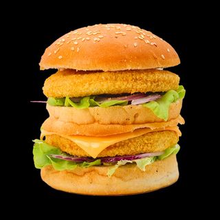 Double Chicken Burger