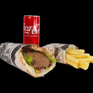 Nan fromage Américain & Frites & Boisson