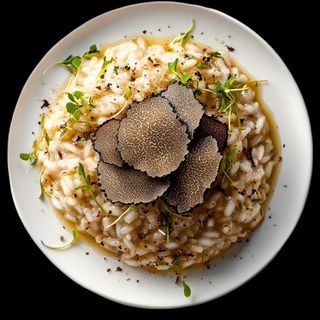 RISOTTO A LA CREME DE TRUFFE NOIR