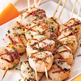 Brochette d'Espadon ou Ombrine aux Herbes de l'Atlas