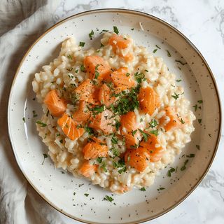 RISOTTO AU SAUMON