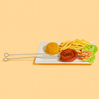 Brochettes de saucisses de foie