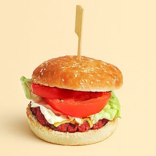 Cheese burger viande hachée