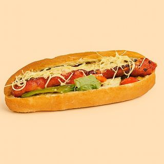 Sandwich de viande hachée