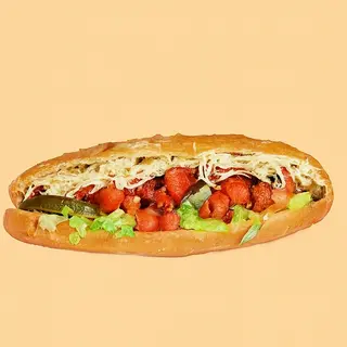 Sandwich saucisses de foie