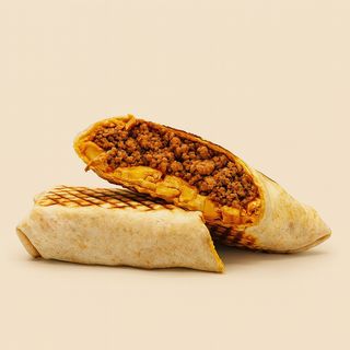 Tacos Viande Hachée Gratiné