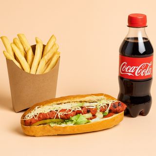 Menu Sandwich Viande Hachée