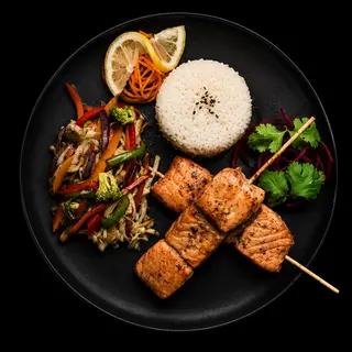 Brochettes Saumon