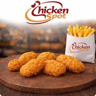 6 Nuggets avec Frites