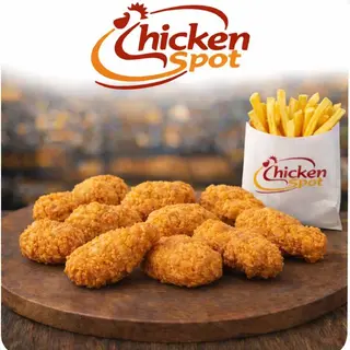 10 Nuggets avec Frites