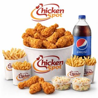 Formule 32 Wings (32 Ailes 4 frites 2 salades boisson1.5l)