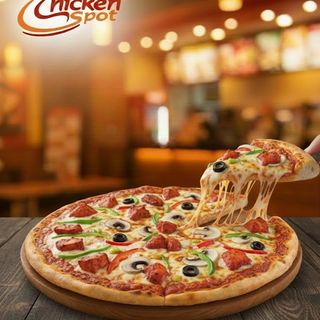 Pizza Poulet Tikka Épicée 