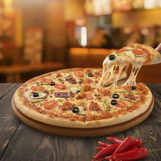 Pizza Junior Chicken Hot Spicy (entièrement Epicé)