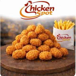 Crispy - 24 mini Poppins avec sachet de Frites