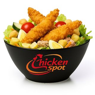 Salade Chicken Strips (tenders crispy)