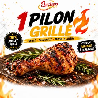 1 Pilon de poulet Grillé