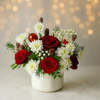 Composition Calèche De Noël