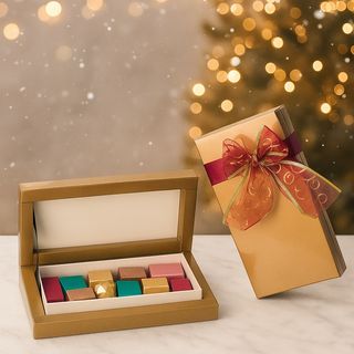 Ballotin Bronze de chocolat Spé Noël 100g