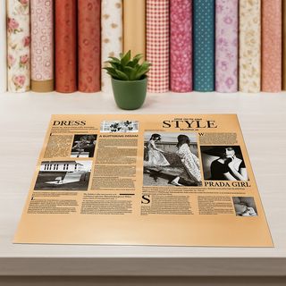 Emballage Journal Marron