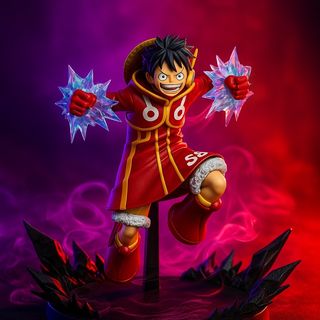 Figurine Luffy – Egg Head Red Gear Ver.