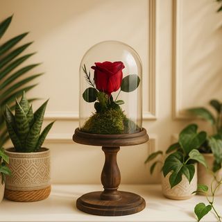 Cloche Élégance Éternelle rouge