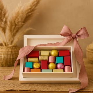 Boite chocolat Blanche 150g