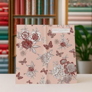 Emballage Fleuri Rose