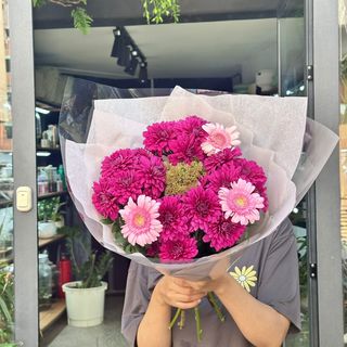 Bouquet Violet et rose