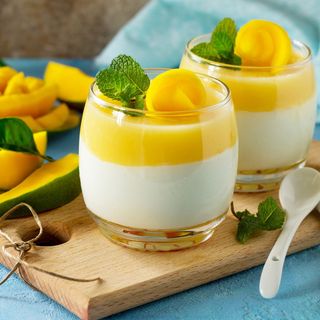 panna cotta orange