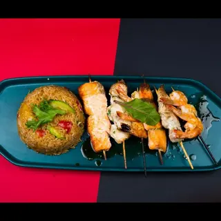 Brochettes Gambas
