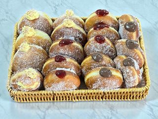 Beignet crème mousseline vanille- 1 pièces