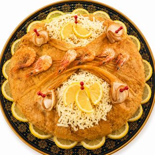 Pastilla poisson & fruits de mer (8 personnes)