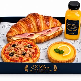 Lunch Box Croissant salé