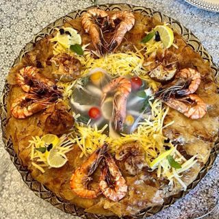 PASTILLA POISSON & FRUIT DE MER 10 - 12 personnes