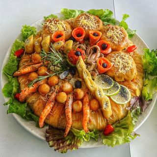 PASTILLA POISSON & FRUIT DE MER 6 - 8 personnes