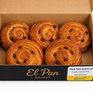 Pack 5 Pains aux Raisins 70 g