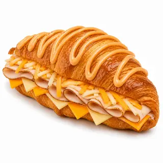 Croissant jambon de dinde