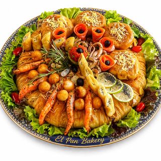Pastilla poisson & fruits de mer (10 à 12 personnes)