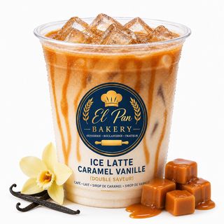 Ice Latte Caramel Vanille (double saveur)