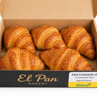 Pack 5 Croissant Nature 70 g