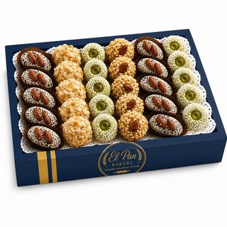 Mini plateau gâteaux amandes
