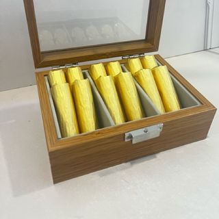 Boite écrin chocolat kunafa pistache