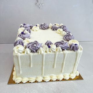 White & purple
