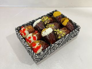 Tbek black & white brodé