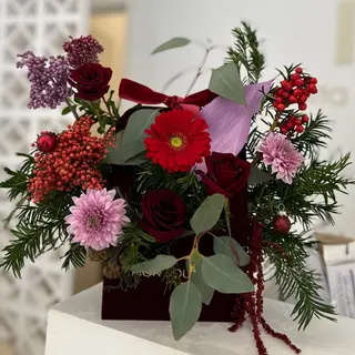 Panier fleurs