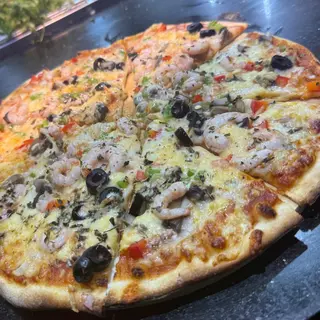 Pizza moitié - moitié