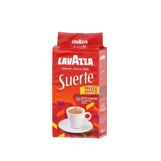 CAFÉ MOULU QUALITE SUERTE. 250 Gr. LAVAZZA - HAUTE QUALITE - 100% ITALI